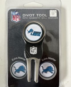 Detroit Lions NFL Golf Divot Tool with 3 Markers
