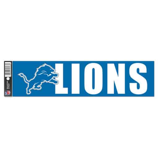 Detroit Lions NFL Bumper Sticker