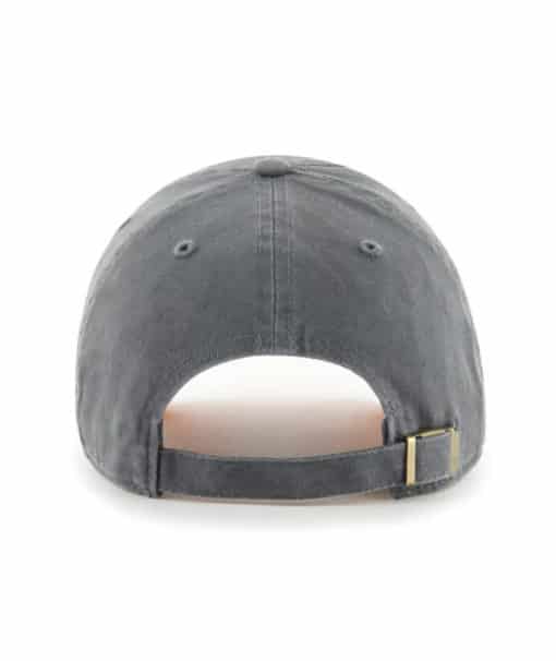 Detroit Tigers 47 Brand Pastel Orange Charcoal Clean Up Adjustable Hat - Image 3