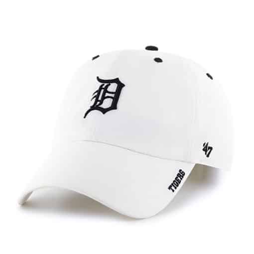 Detroit Tigers 47 Brand White Ice Clean Up Adjustable Hat