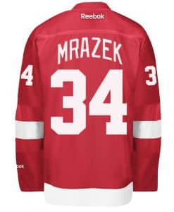 Mrazek Detroit Red Wings Home Jersey