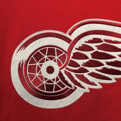 Gordie Howe Detroit Red Wings Men's 47 Brand Vintage Red Pullover Jersey Hoodie - Image 2