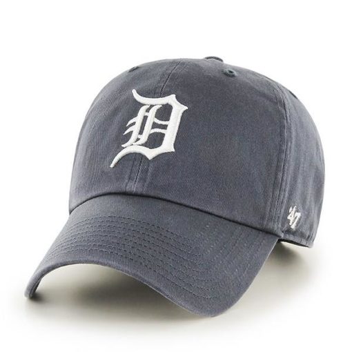 Detroit Tigers 47 Vintage Navy Clean Up Adjustable Hat