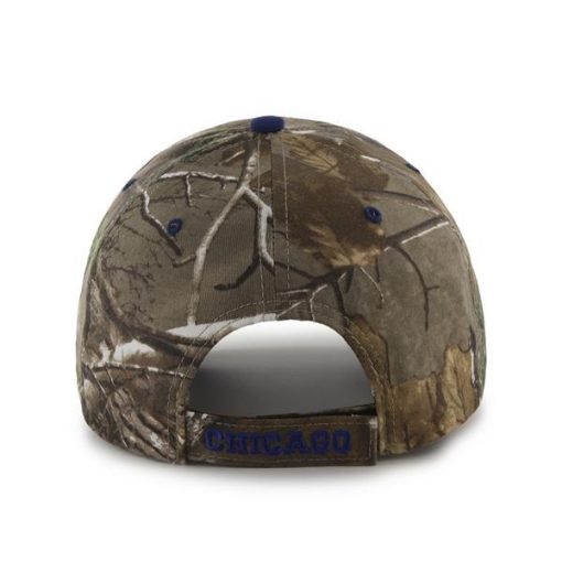 Chicago Cubs 47 Brand Realtree Camo Frost Adjustable Hat - Image 2