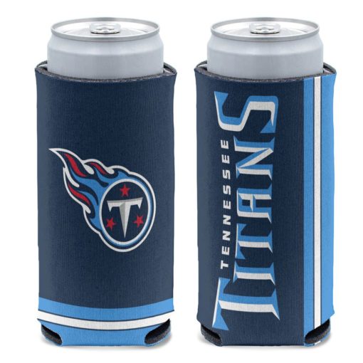 Tennessee Titans 12 oz Navy Slim Can Cooler Holder