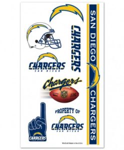 San Diego Chargers Temporary Tattoos
