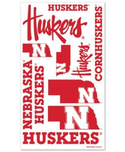 Nebraska Cornhuskers Temporary Tattoos