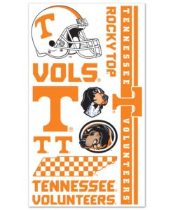 Tennessee Volunteers Temporary Tattoos