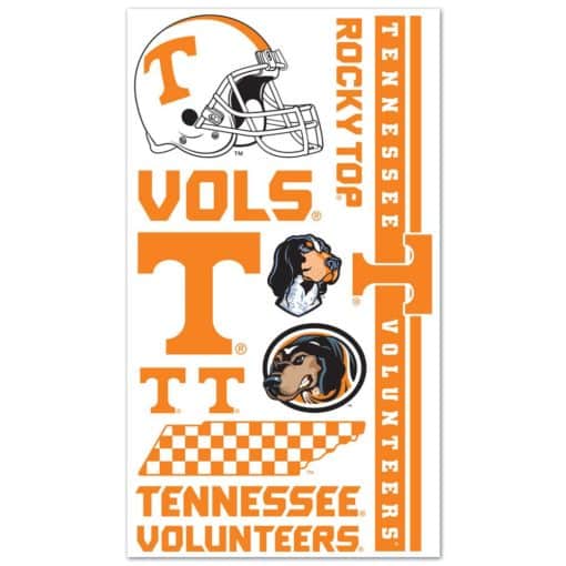 Tennessee Volunteers Temporary Tattoos