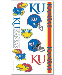 Kansas Jayhawks Temporary Tattoos