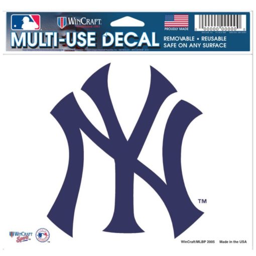 New York Yankees 5"x6" Color Multi-Use Decal