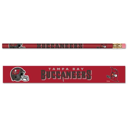 Tampa Bay Buccaneers Pencil 6 Pack