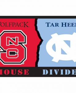 North Carolina Tar Heels / North Carolina State Wolfpack Rivalry 3'x5' Flag