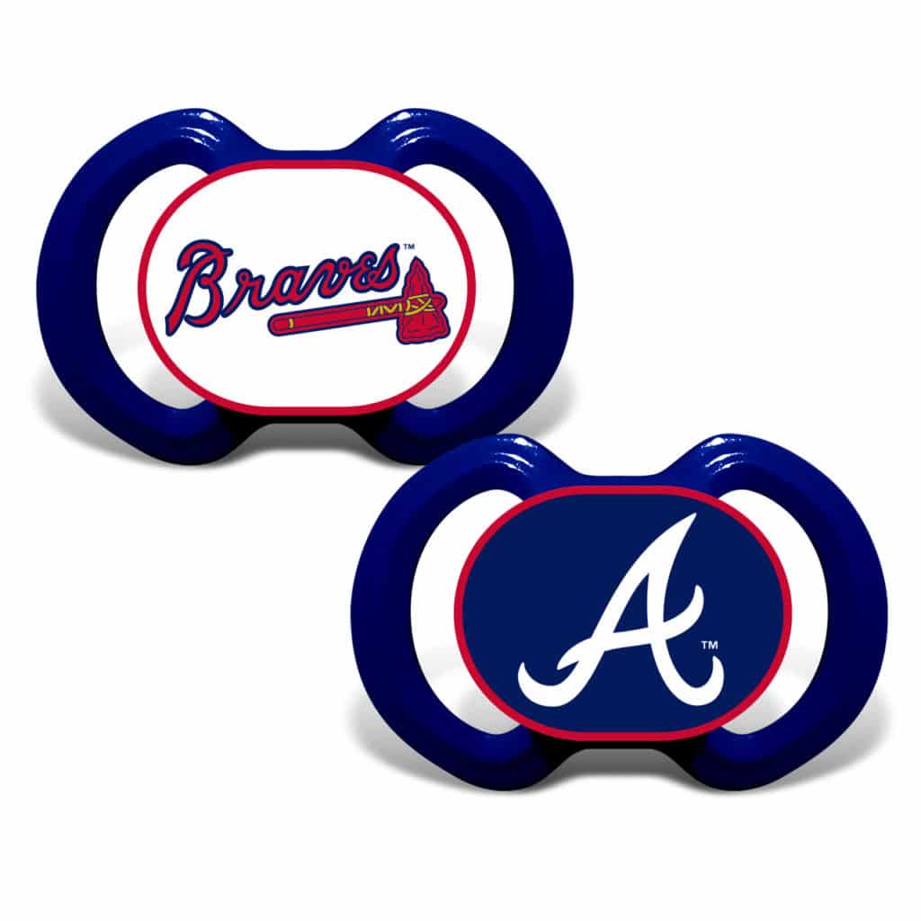 Atlanta Braves Pacifier - 2 Pack - Detroit Game Gear