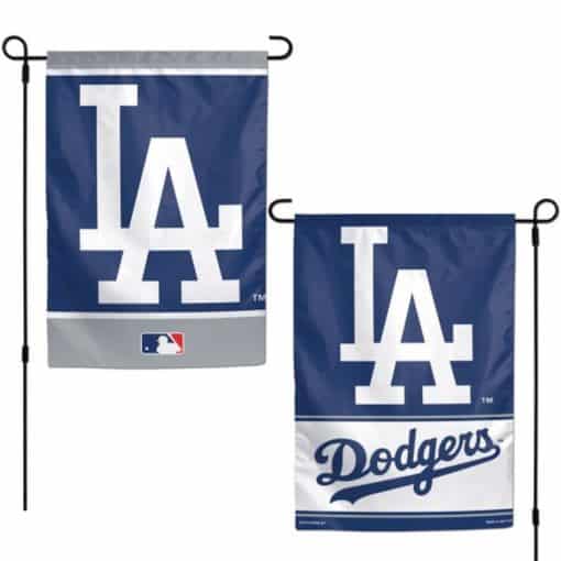 Los Angeles Dodgers Flag 12x18 Garden Style 2 Sided