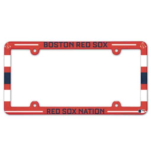 Boston Red Sox License Plate Frame - Full Color
