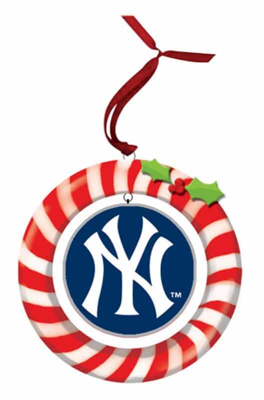 New York Yankees Clay Dough Wreath Ornament