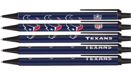 Houston Texans Click Pens - 5 Pack