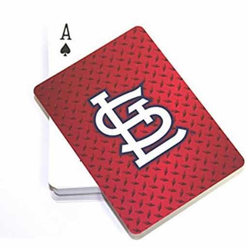St. Louis Cardinals Diamond Plate Playing Cards