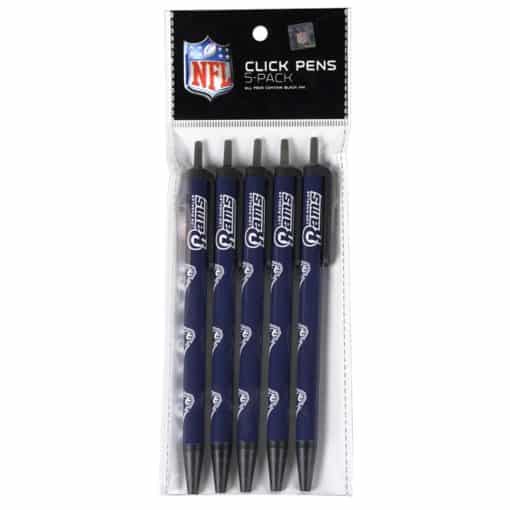 St. Louis Rams Click Pens - 5 Pack