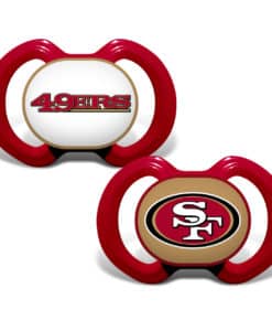 San Francisco 49ers Pacifiers - 2 Pack