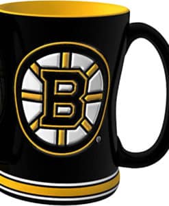 Boston Bruins 14oz Sculpted Coffee Mug