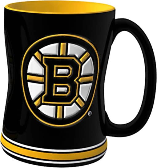 Boston Bruins 14oz Sculpted Coffee Mug
