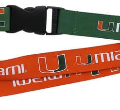 Miami Hurricanes Reversible Lanyard