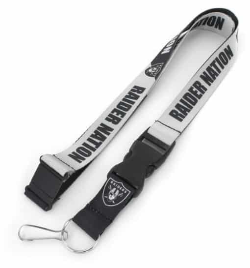 Las Vegas Raiders Lanyard Breakaway Style Slogan Design