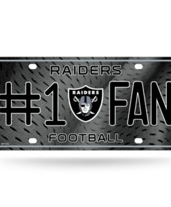 Oakland Raiders License Plate - #1 Fan
