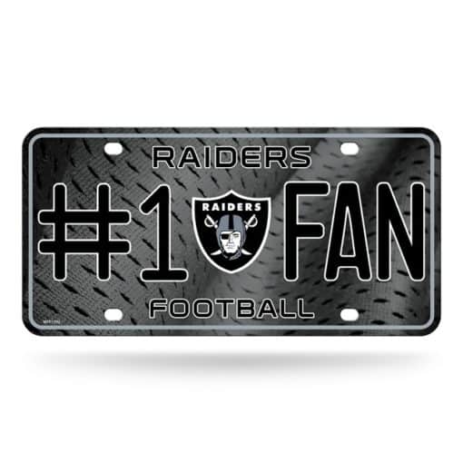 Oakland Raiders License Plate - #1 Fan