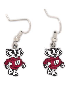 Wisconsin Badgers Earrings