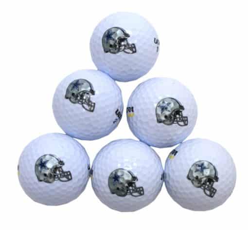 Dallas Cowboys Wilson Ultra Golf Balls - 6 Pack