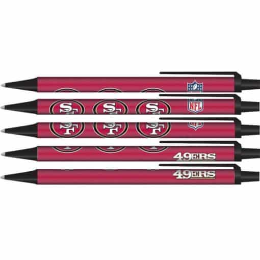 San Francisco 49ers Click Pens - 5 Pack