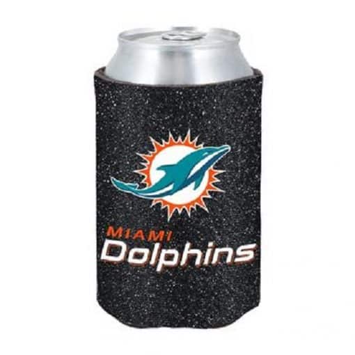 Miami Dolphins Kolder Kaddy Can Holder - Glitter