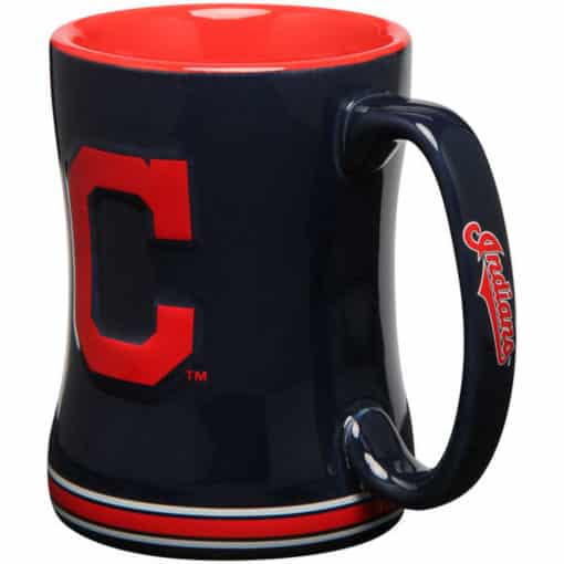 Cleveland Indians Coffee Mug - 14oz Sculpted