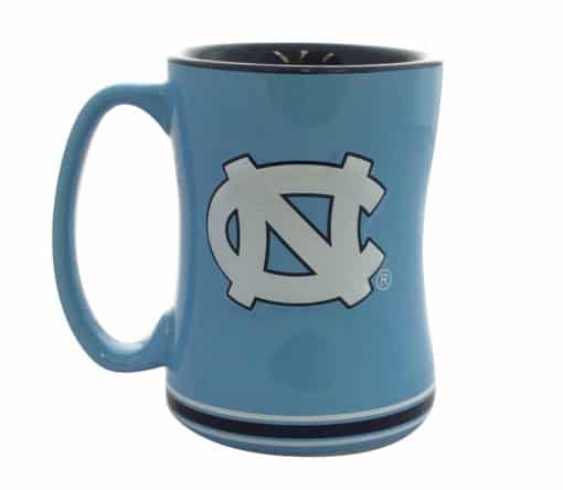 North Carolina Tar Heels Coffee Mug - 14oz Sculpted