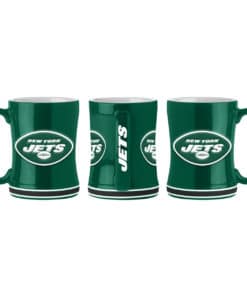 New York Jets Coffee Mug - 14oz Sculpted