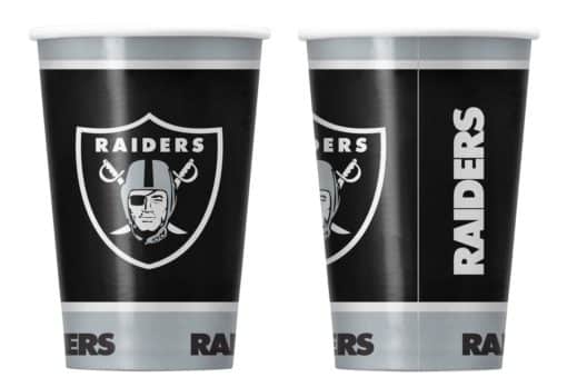 Las Vegas Raiders Disposable Paper Cups
