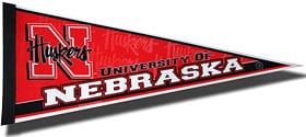 Nebraska Cornhuskers Pennant