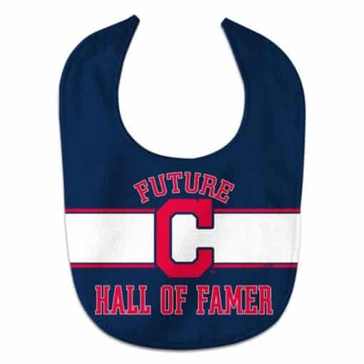 Cleveland Indians Navy Future Hall Of Famer Baby Bib
