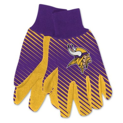 Minnesota Vikings Two Tone Gloves - Adult Size
