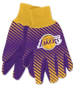 Los Angeles Lakers Two Tone Gloves - Adult