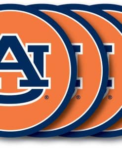 Auburn Tigers Coaster Set - 4 Pack