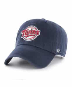 Minnesota Twins KIDS 47 Brand Baseball Navy Clean Up Adjustable Hat