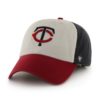 Minnesota Twins 47 Brand Navy White Red Clean Up Adjustable Hat