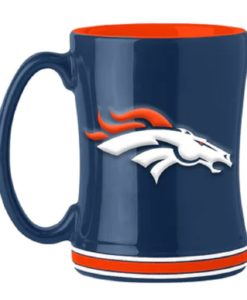 Denver Broncos 14oz Sculpted Coffee Mug