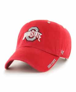 Ohio State Buckeyes 47 Brand Ice Red Clean Up Adjustable Hat