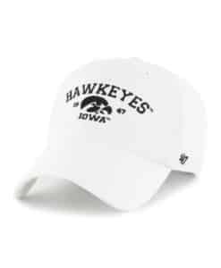 Iowa Hawkeyes 47 Brand White Clean Up Adjustable Hat