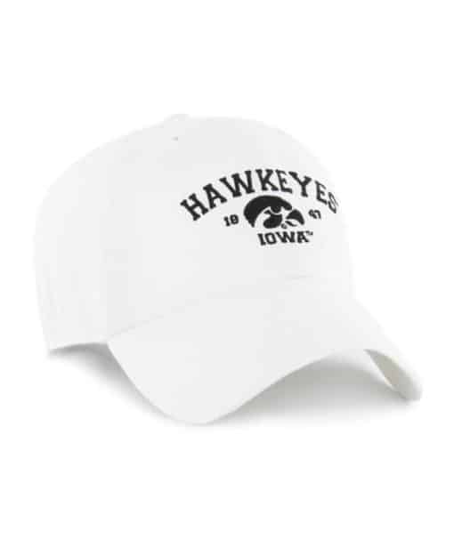 Iowa Hawkeyes 47 Brand White Clean Up Adjustable Hat - Image 3